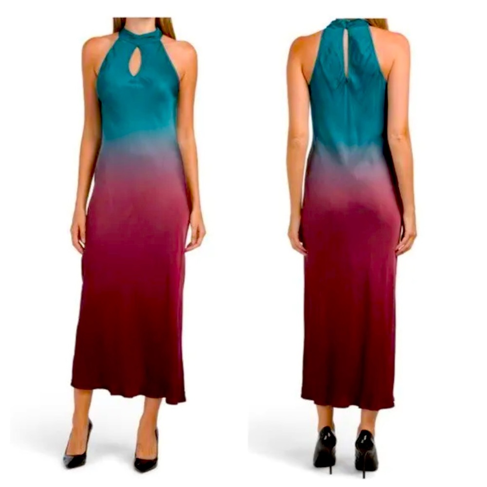 NWT Young Fabulous and Broke Lou Lou dress ombré midi in size S and M